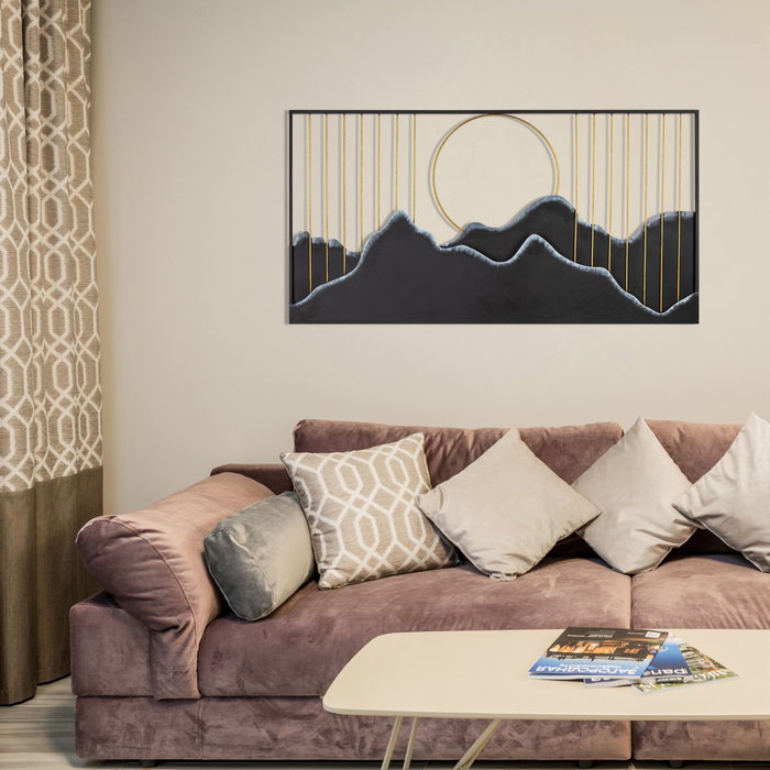 Wallity Sagarmatha - 1 Accesorio Decorativo de Metal Multicolor